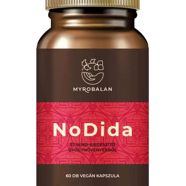 Myrobalan NODIDA candida, gombák, paraziták elleni gyógynövény kapszula 60 db 