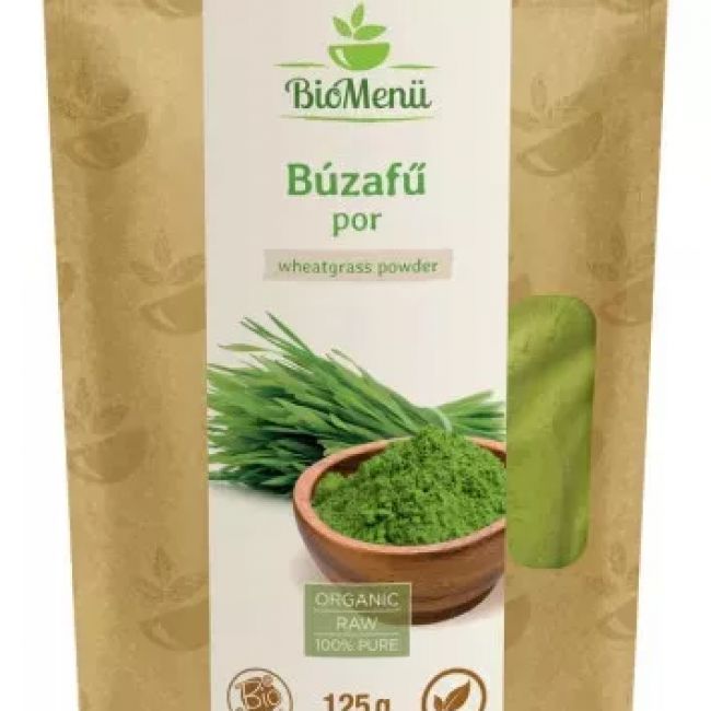 BioMenü bio búzafű por 125 g 