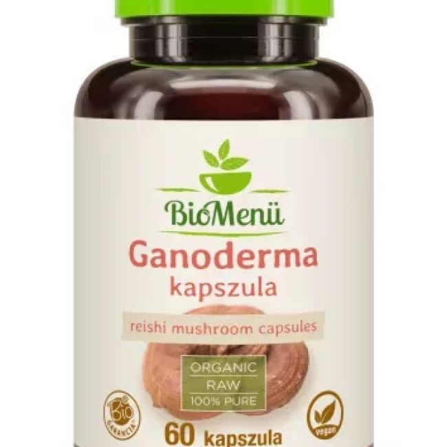 BioMenü BIO GANODERMA gomba kapszula 60 db