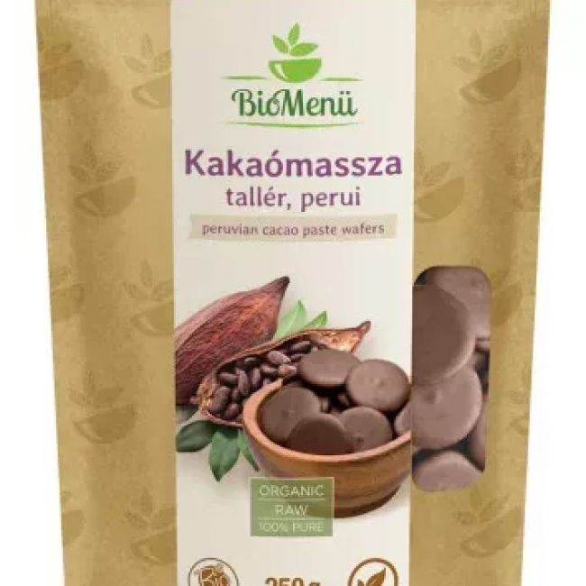 BioMenü BIO KAKAÓMASSZA tallér perui 250 g