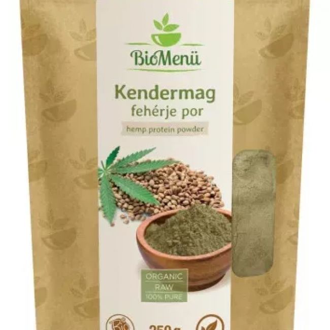 BioMenü BIO KENDERMAG fehérje por 250 g