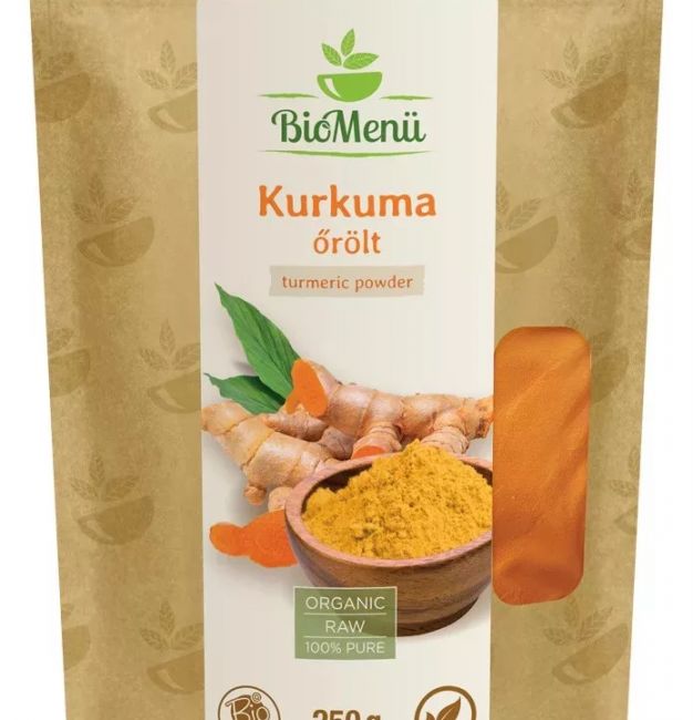 BioMenü BIO kurkuma őrölt 250 g