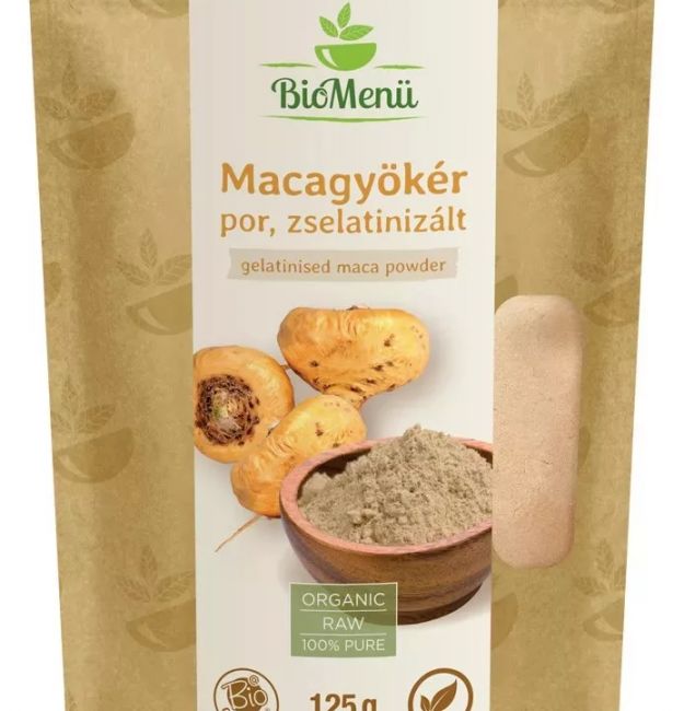 BioMenü BIO macagyökér por zselatinizált 125 g