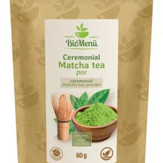 BioMenü BIO MATCHA TEA CEREMONIAL por 60 g