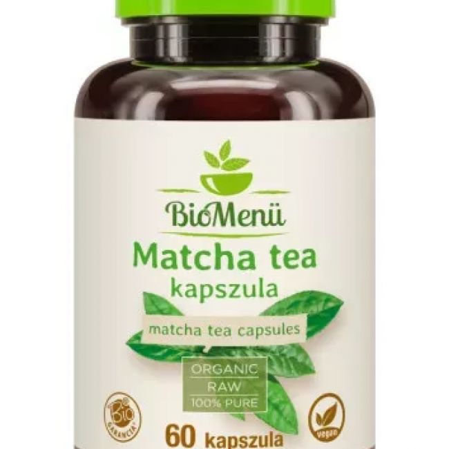 BioMenü BIO MATCHA TEA kapszula 60 db