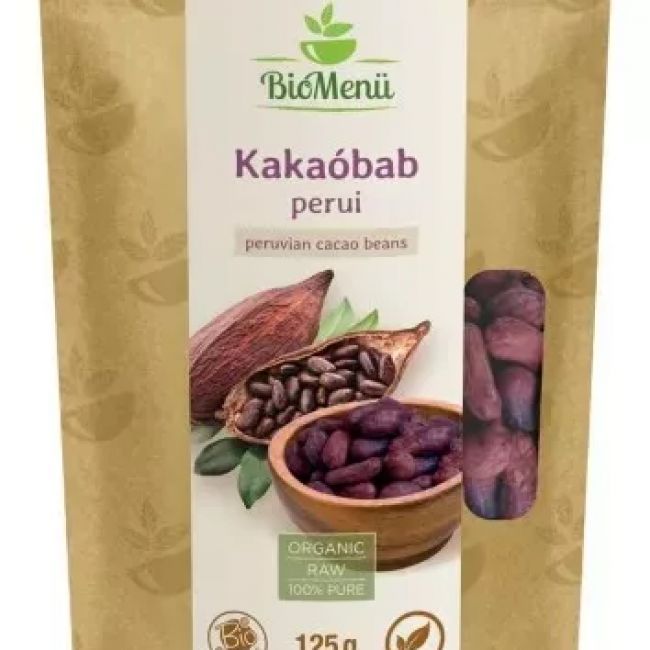 BioMenü BIO perui kakaóbab 125 G