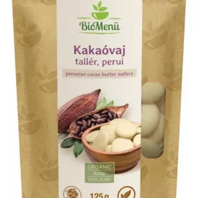 BioMenü bio perui kakaóvaj tallér 125 g