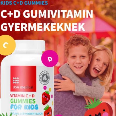 C+D gumivitamin gyerekeknek 60 db