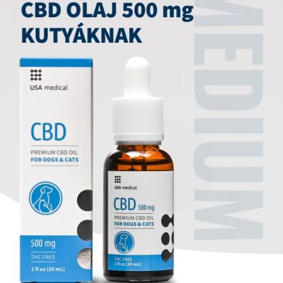 CBD olaj kutyáknak 500 mg CBD / 30 ml
