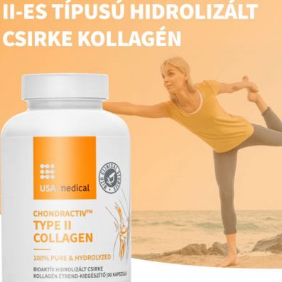 Csirke kollagén (II-es típusú) ChondrActiv™ kapszula 90 db
