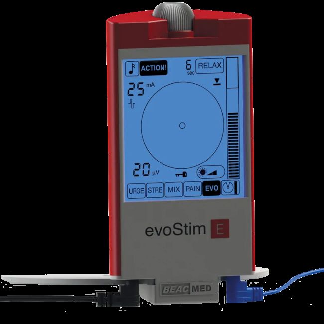 evoStim E inkontinencia stimulátor/EMG-biofeedback/ETS