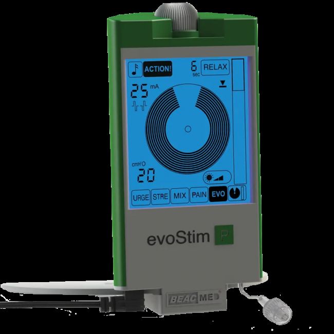 evoStim P inkontinencia stimulátor/pressure-biofeedback/ETS