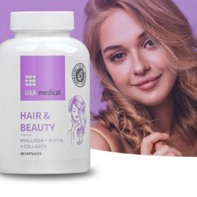 Hajvitamin kapszula hialuronnal, kollagénnel és biotinnal 60 db