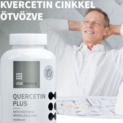 Kvercetin kapszula cinkkel és bromelainnal 60 db