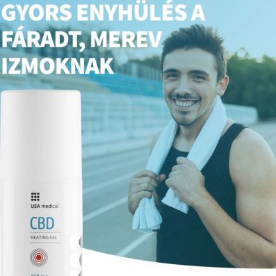 Melegítő hatású gél 150 mg CBD | 50 g