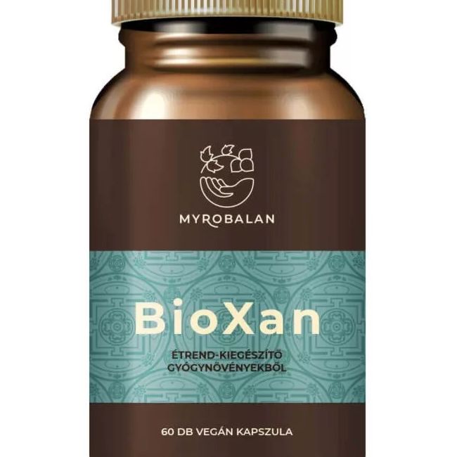 Myrobalan BIOXAN kiegyensúlyozó gyógynövény kapszula 60 db 