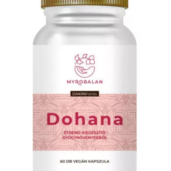 Myrobalan DOHANA tejserkentő gyógynövényes 60 db vegán kapszula