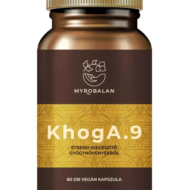 Myrobalan KHOGA.9 reflux elleni gyógynövény kapszula 60 db 