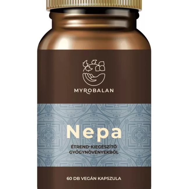Myrobalan NEPA a nyugodt tudatért gyógynövény kapszula 60 db 
