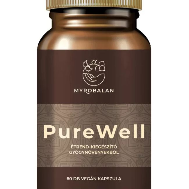 Myrobalan PUREWELL béltisztító kapszula 60 db