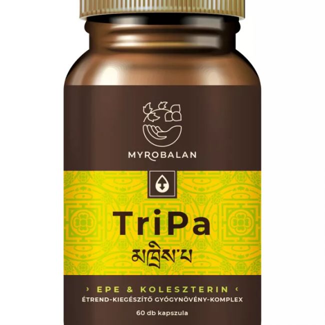 Myrobalan TRIPA EPE ÉS KOLESZTERIN GYÓGYNÖVÉNY KOMPLEX KAPSZULA 60 DB 