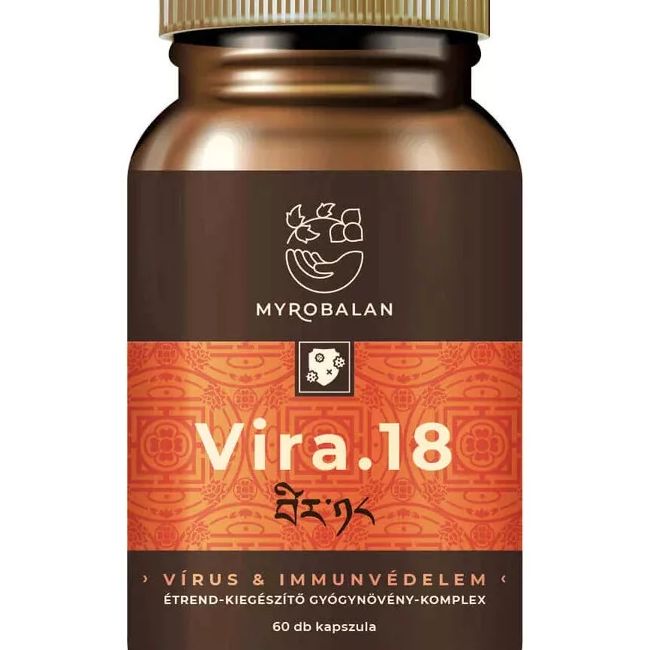 Myrobalan VIRA.18 Immunerősítő gyógynövény kapszula 60 db 