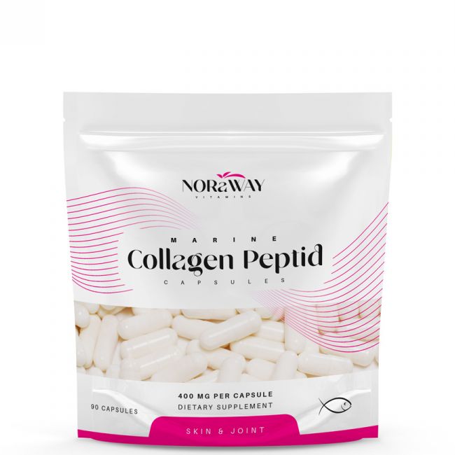 NORaWAY Halkollagén peptid kapszula 400 mg / 90 db kapszula