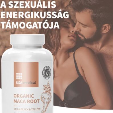 Organikus maca gyökér kapszula 60 db