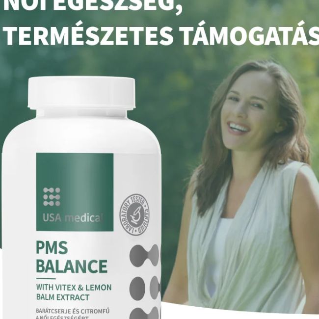 PMS Balance barátcserjével és citromfűvel kapszula 60 db