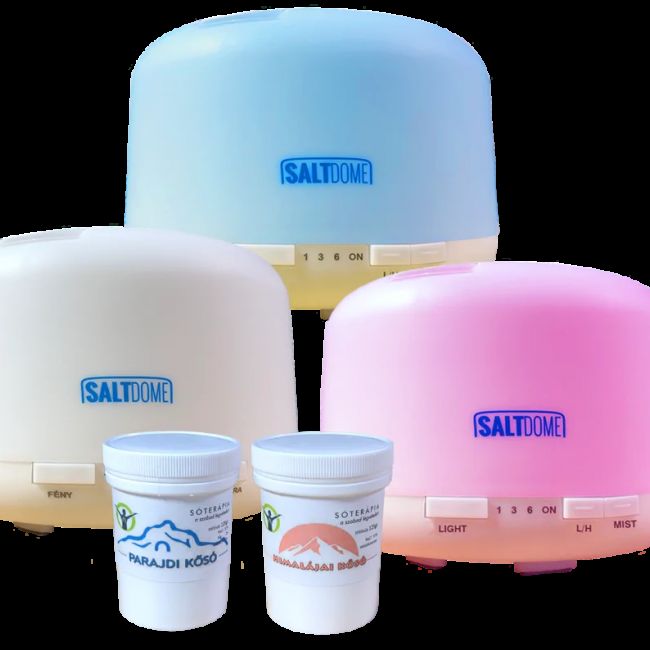 SaltDome CSALÁDI sóterápiás készlet