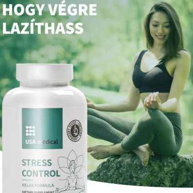 Stressz Kontroll kapszula AlphaWave® L-theanine-nel 60 db