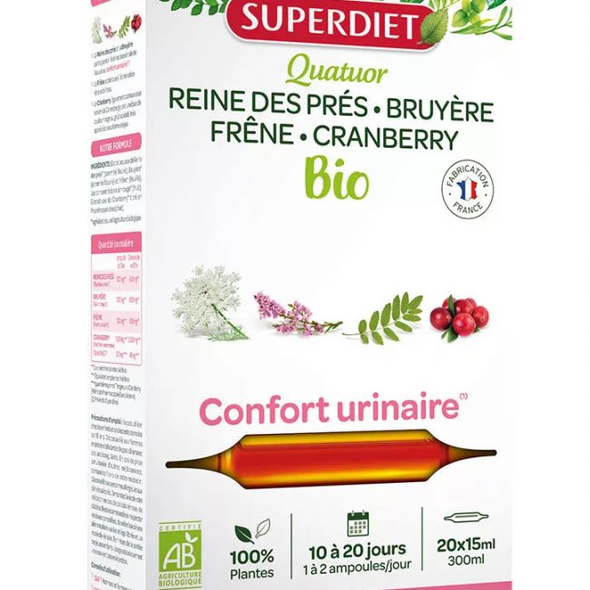 Superdiet comfort urinaire - a hugyutak egészségéért vegán ampulla 20x15ml 300 ml