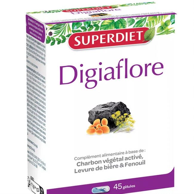 SUPERDIET Digiaflore lágyzselatin kapszula (45db) 