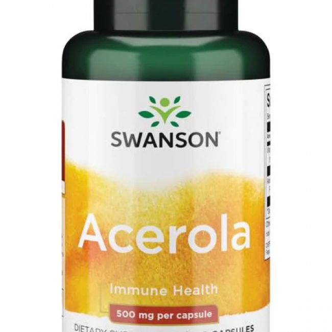 Swanson Acerola 500 mg / 60 kapszula