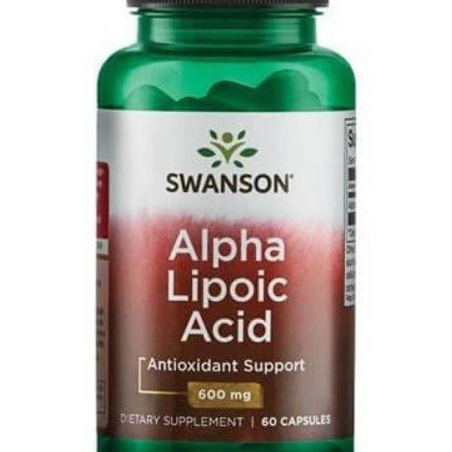 Swanson Alfa-liponsav 600 mg / 60 kapszula