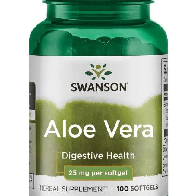 Swanson Aloe Vera 25 mg / 100 db lágyzselatin kapszula