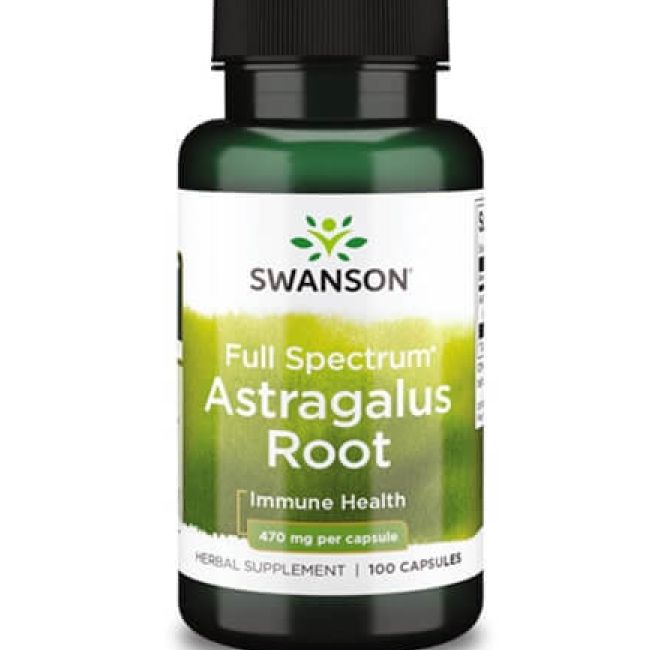 Swanson Astragalus gyökér 470 mg / 100 kapszula