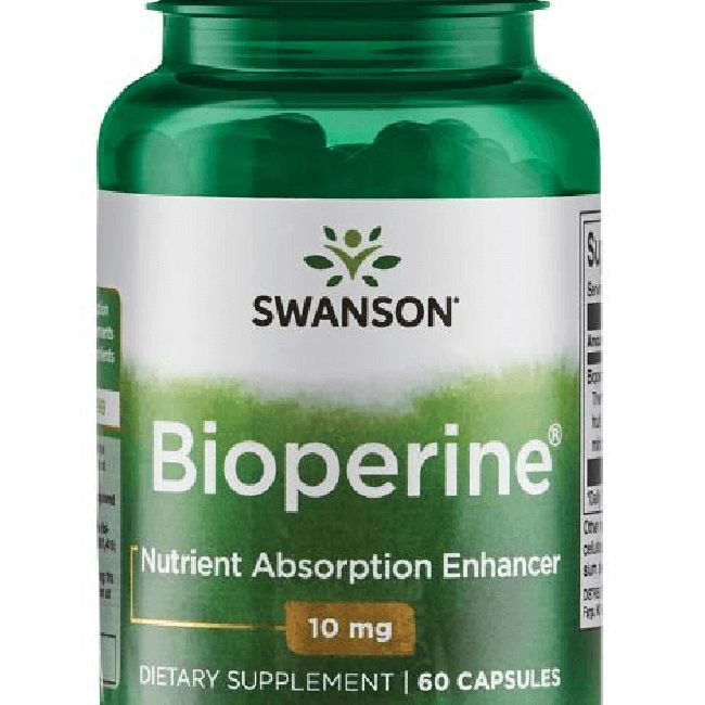 Swanson BioPerine (95% piperine) 10 mg / 60 kapszula