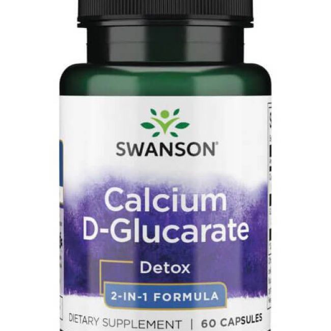 Swanson Calcium D-Glucarate – 60 db