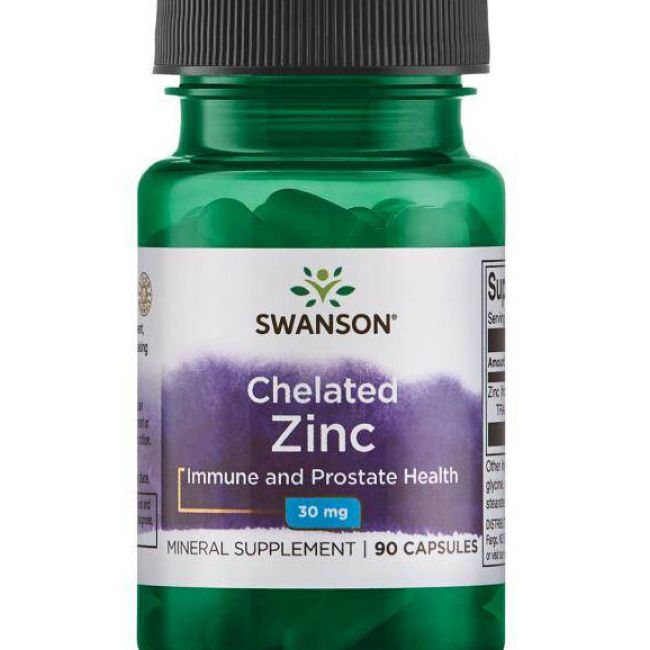 Swanson Chelated Zinc 30 mg 90 kapszula