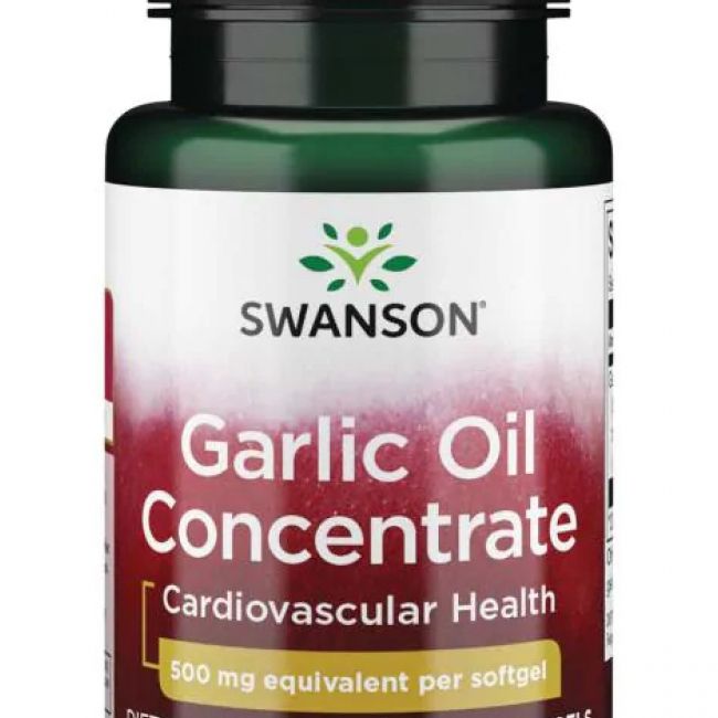 Swanson Fokhagyma olaj koncentrátum 250 db / 500 mg