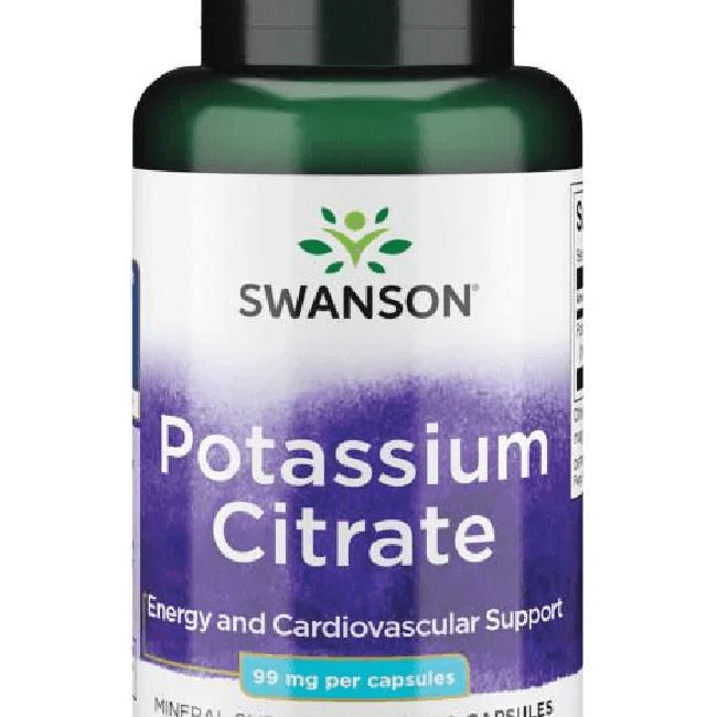 Swanson Kálium-citrát 99 mg / 120 db