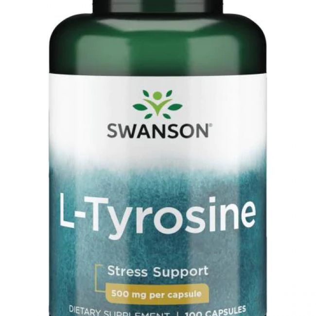Swanson L-tirozin 500 mg / 100 kapszula