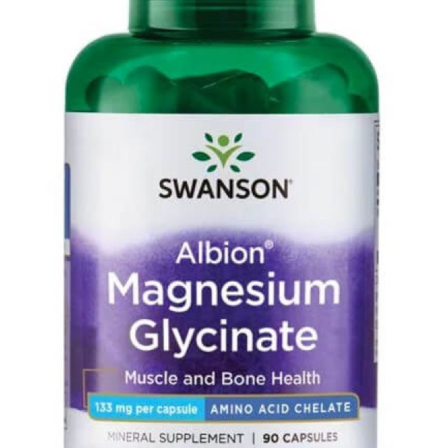 Swanson Magnézium-glicinát 133 mg / 90 kapszula