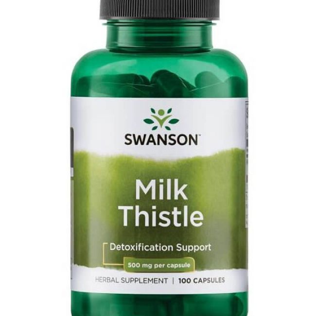 Swanson Máriatövis kapszula 500mg / 100 db