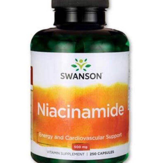 Swanson Niacinamid 500 mg / 250 kapszula