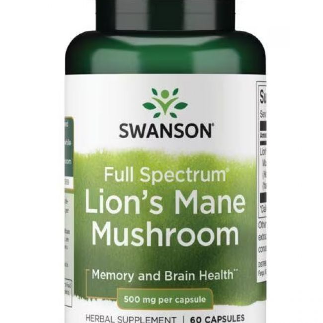 Swanson Süngomba kapszula 500 mg / 60 kapszula