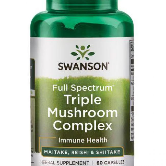 SWANSON Tripla Gomba Komplex 60 db kapszula