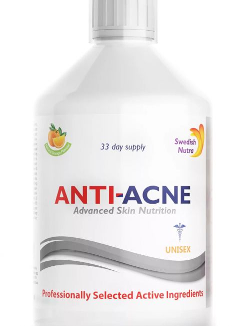 Swedish Nutra Anti-Acne folyékony komplex pattanás ellen 500 ml