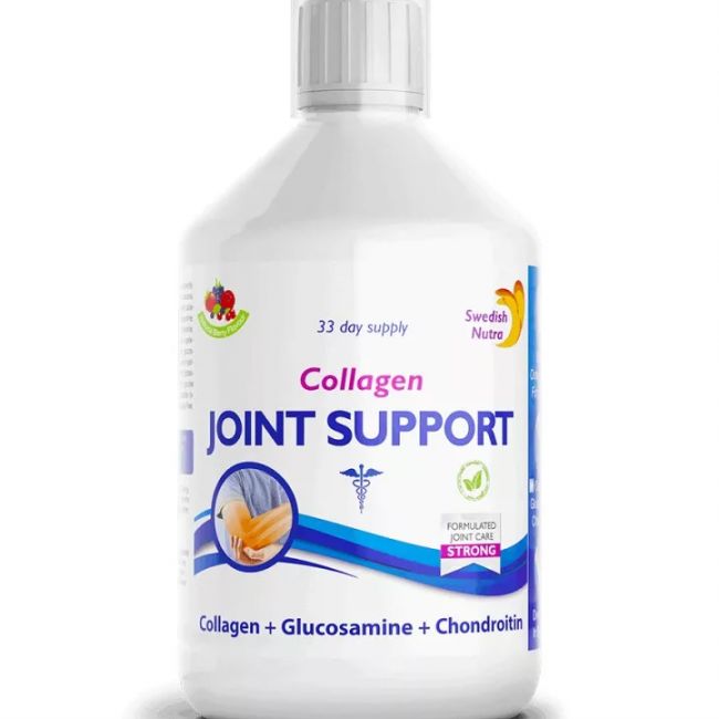 Swedish Nutra JOINT - CUKORMENTES ízületvédő folyékony kollagén, glükozamin, kondroitin és MSM 500ml 
